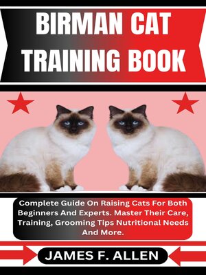 cover image of BIRMAN CAT TRAINING BOOK
